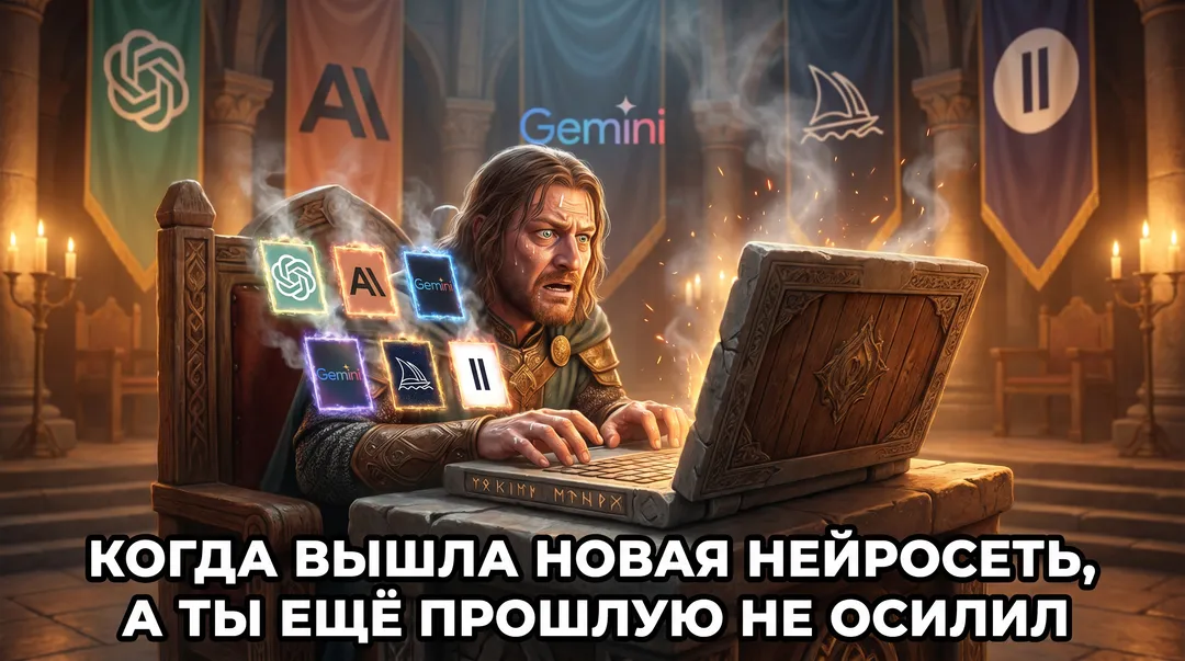 Нейросеть все в одном: экономим на подписках