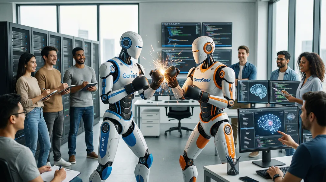 Gemini vs DeepSeek: Сравнение нейросетей